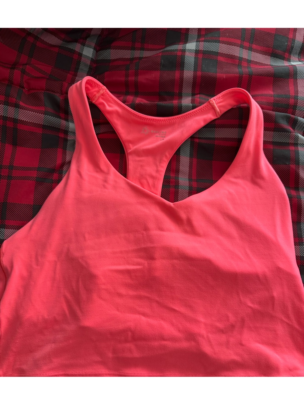 Aerie Women’s Racerback Tank - Coral Pink